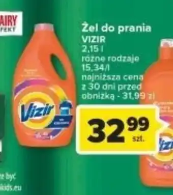 Carrefour VIZIR Żel do prania 2,15 L oferta