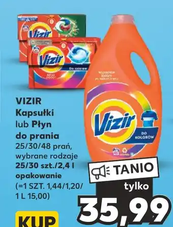 Kaufland VIZIR Płyn do prania 2,4 l oferta