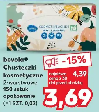 Kaufland bevola Chusteczki kosmetyczne 150 szt. oferta