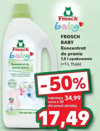 Kaufland FROSCH BABY Koncentrat do prania 1,5 l oferta