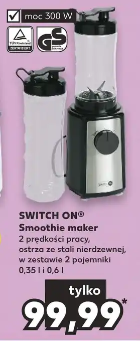 Kaufland SWITCH ON Smoothie maker 300 W oferta