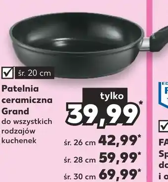 Kaufland Patelnia ceramiczna Grand oferta