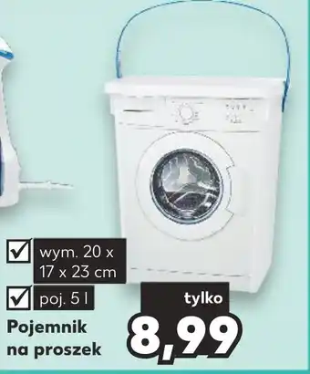 Kaufland Pojemnik na proszek 5 l oferta