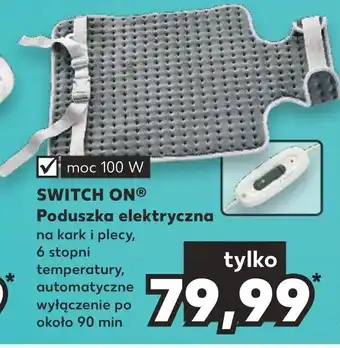 Kaufland SWITCH ON poduszka elektryczna 100 W oferta