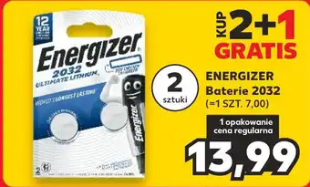 Kaufland ENERGIZER Baterie 2032 2 szt. oferta