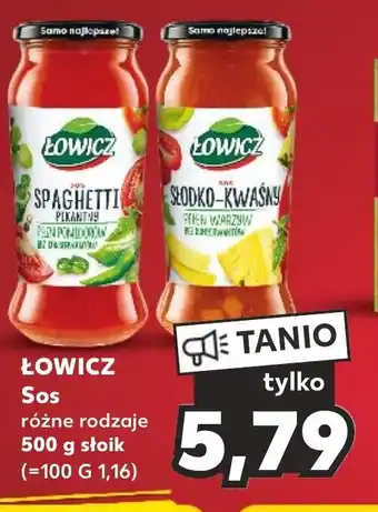 Kaufland ŁOWICZ Sos 500 g oferta