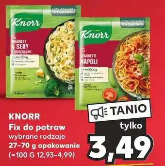Kaufland KNORR Fix do potraw 27-70 g oferta