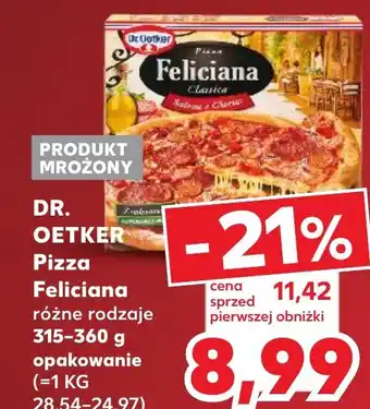 Kaufland DR. OETKER Pizza Feliciana 315-360 g oferta