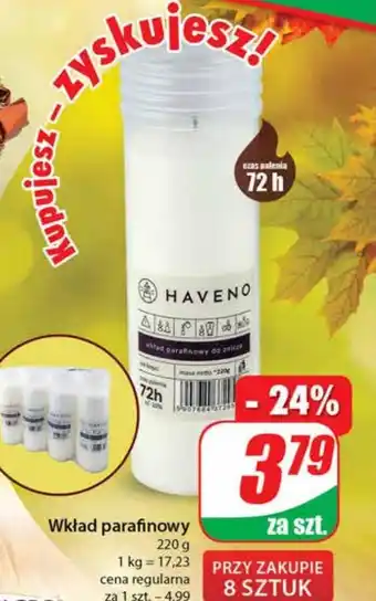 Dino Wkład parafinowy oferta