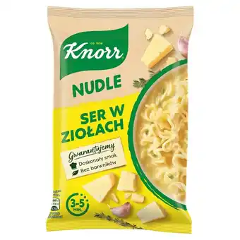Żabka Knorr nudle ser w ziołach zupa-danie 61 g oferta