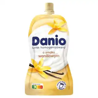Delikatesy Centrum Danio serek homogenizowany o smaku waniliowym 120 g oferta