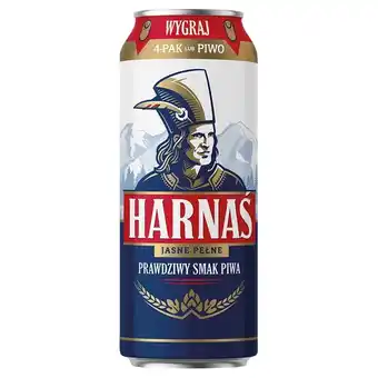 Żabka Harnaś piwo jasne pełne 500 ml oferta