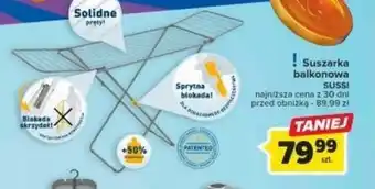 Carrefour SUSSI Suszarka balkonowa oferta