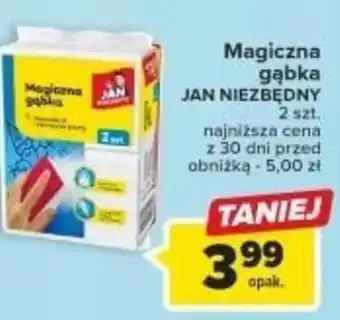 Carrefour JAN NIEZBĘDNY Magiczna gąbka oferta