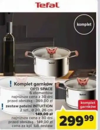 OPTI SPACE Komplet garnków