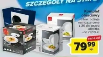 Carrefour Komplet obiadowy oferta