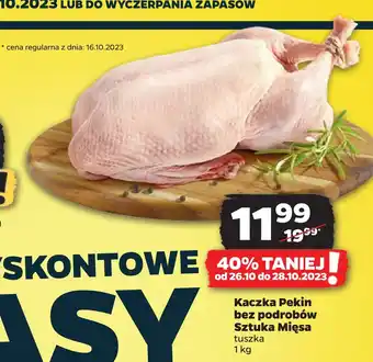 Netto Kaczka pekin bez podrobów sztuka mięsa oferta
