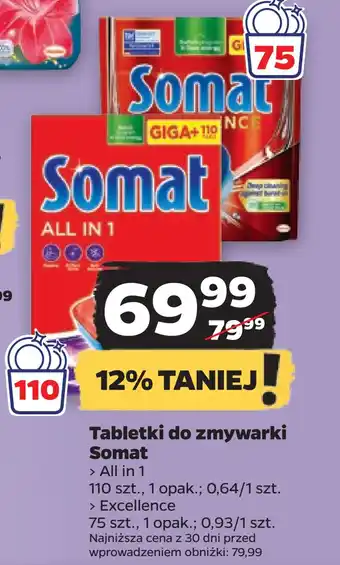 Netto Tabletki do zmywarki somat oferta