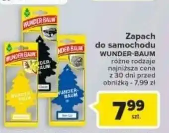 Carrefour WUNDER-BAUM Zapach do samochodu oferta