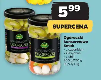 Netto Ogóreczki konserwowe smak oferta