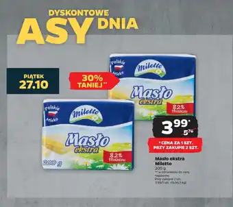 Netto Masło ekstra miletto oferta