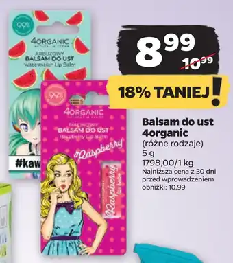 Netto Balsam do ust 4organic oferta