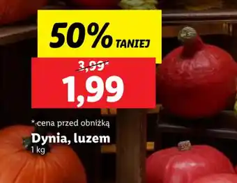 Lidl Dynia, luzem 1 kg oferta