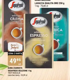bi1 Segafredo zanetti selezione crema kawa palona ziarnista 1000 g oferta