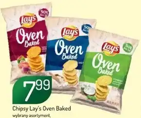 Avita Lay's oven baked pieczone formowane chipsy ziemniaczane solone 110 g oferta