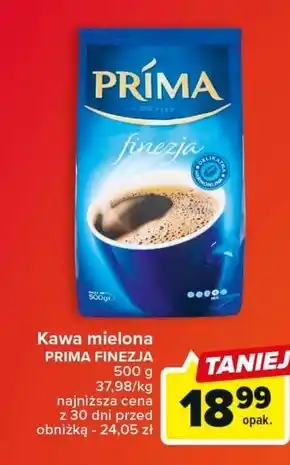 Carrefour Market Prima finezja kawa mielona 500 g oferta