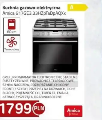 Kakto Kuchenka gazowo-elektryczna oferta