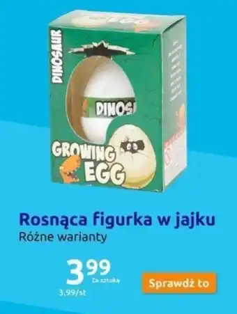 Action Rosnąca figurka w jajku oferta