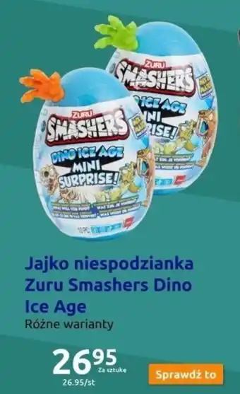 Action Jajko niespodzianka Zuru Smashers Dino Ice Age oferta