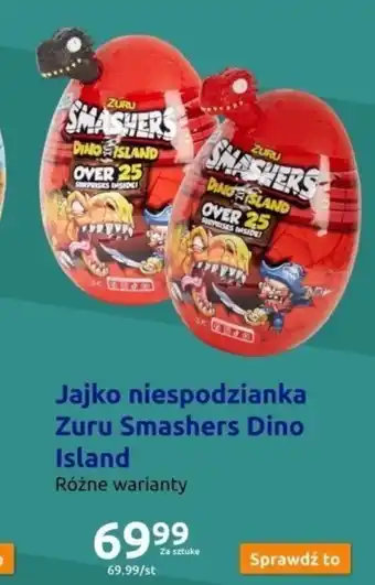 Action Jajko niespodzianka Zuru Smashers Dino Island oferta