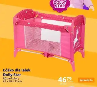 Action Łóżko dla lalek Dolly Star oferta