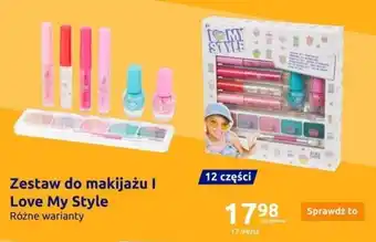 Action Zestaw do makijażu I Love My Style 12 części oferta