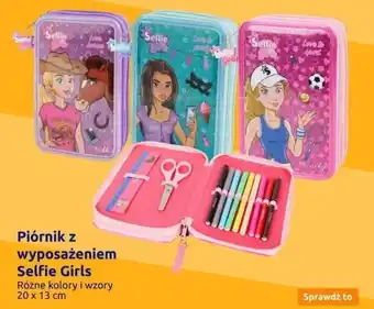 Action Piórnik z wyposażeniem Selfie Girls oferta