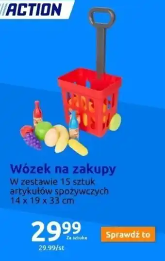 Action Wózek na zakupy oferta