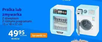 Action Pralka lub zmywarka oferta