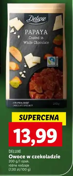 Lidl Owoce w czekoladzie 200 g oferta