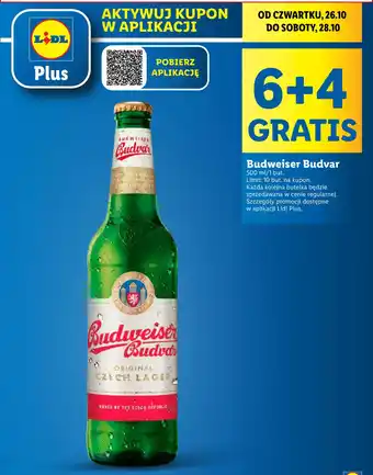 Lidl BUDWEISEL Budvar 500ml oferta
