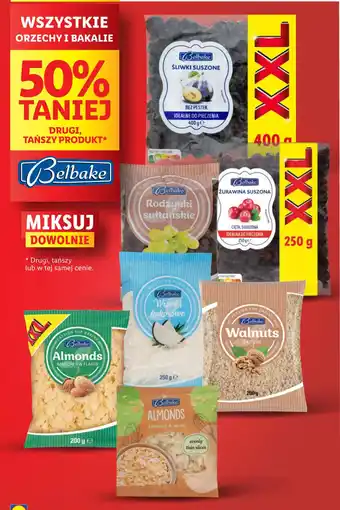 Lidl WSZYSTKIE ORZECHY I BAKALIE oferta