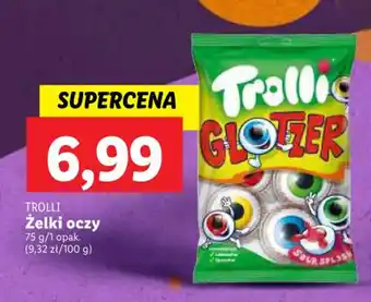 Lidl TROLLI Żelki oczy 75 g oferta