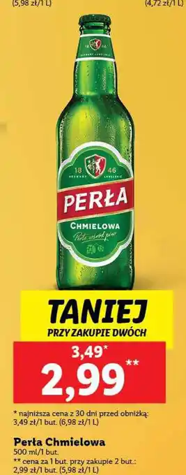 Lidl Perła Chmielowa 500 ml oferta