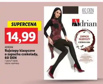 Lidl ADRIAN Rajstopy klasyczne o zapachu czekolady, 60 DEN oferta