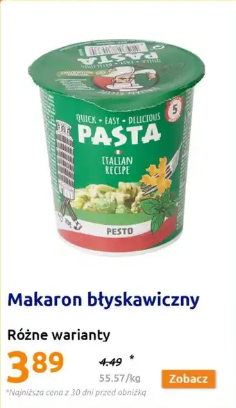 Action Makaron błyskawiczny oferta