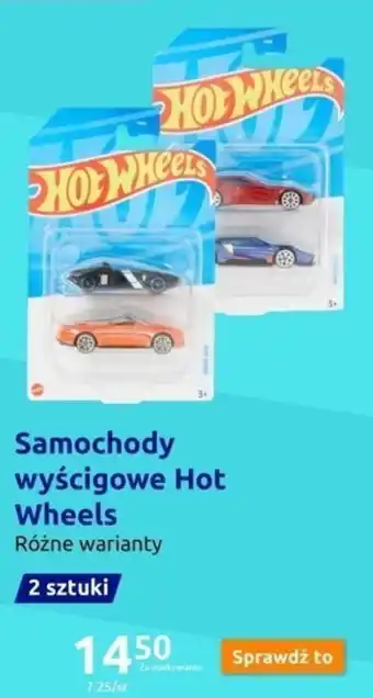 Samochody wyścigowe Hot Wheels 2szt.