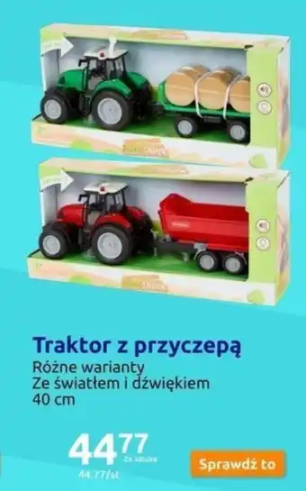 Action Traktor z przyczepą oferta