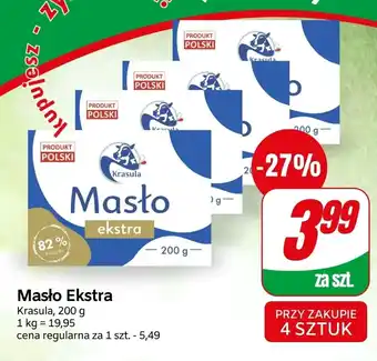 Dino Masło Ekstra 200 g oferta