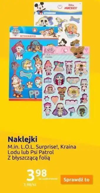 Action Naklejki oferta